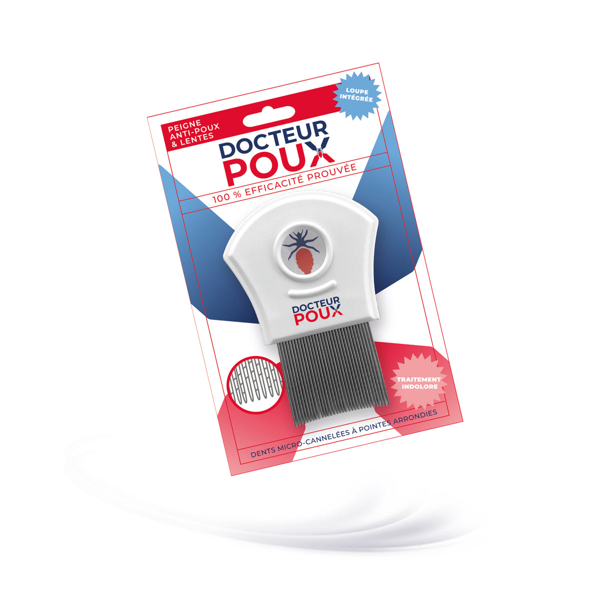 🪮 Peigne Précision anti-poux – Docteur Poux