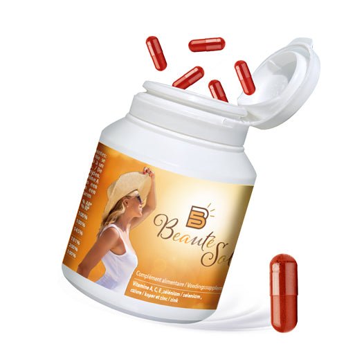 🌞 Beauté Soleil - Sublimez votre peau et vos cheveux 🌟 - 90 gélules - CBF Medical