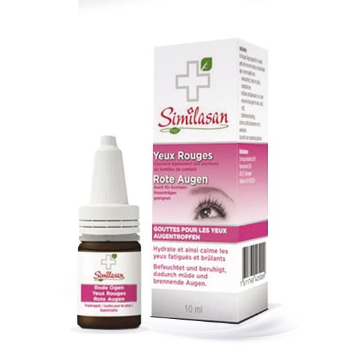 👁️ Similasan - Gouttes Ophtalmiques pour Yeux Rouges 🌿✨ - CBF Medical