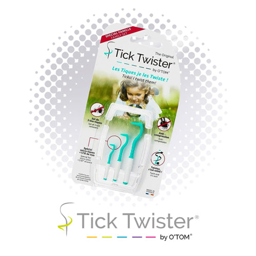 Tick Twister - Crochet enlève-tiques - Set Humain