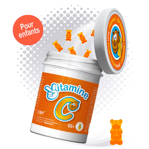 Vitamine C - 150 Gummies Oursons pour enfant
