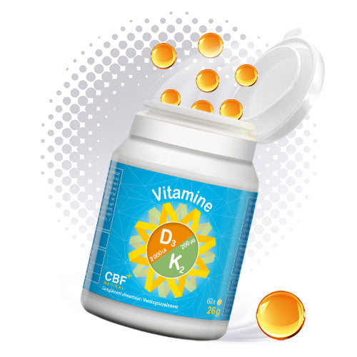 
                  
                    Charger l&amp;#39;image dans la galerie, La vitamine D est une vitamine liposoluble. C&amp;#39;est une hormone retrouvée dans l&amp;#39;alimentation et synthétisée dans l&amp;#39;organisme humain à partir d&amp;#39;un dérivé du cholestérol ou d’ergostérol sous l&amp;#39;action des rayonnements UVB du Soleil. 
                  
                