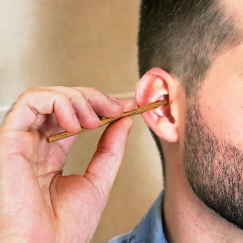 🌿 4 x 1 Oriculi (Coton - tiges) en bois 🌳👂 - CBF Medical